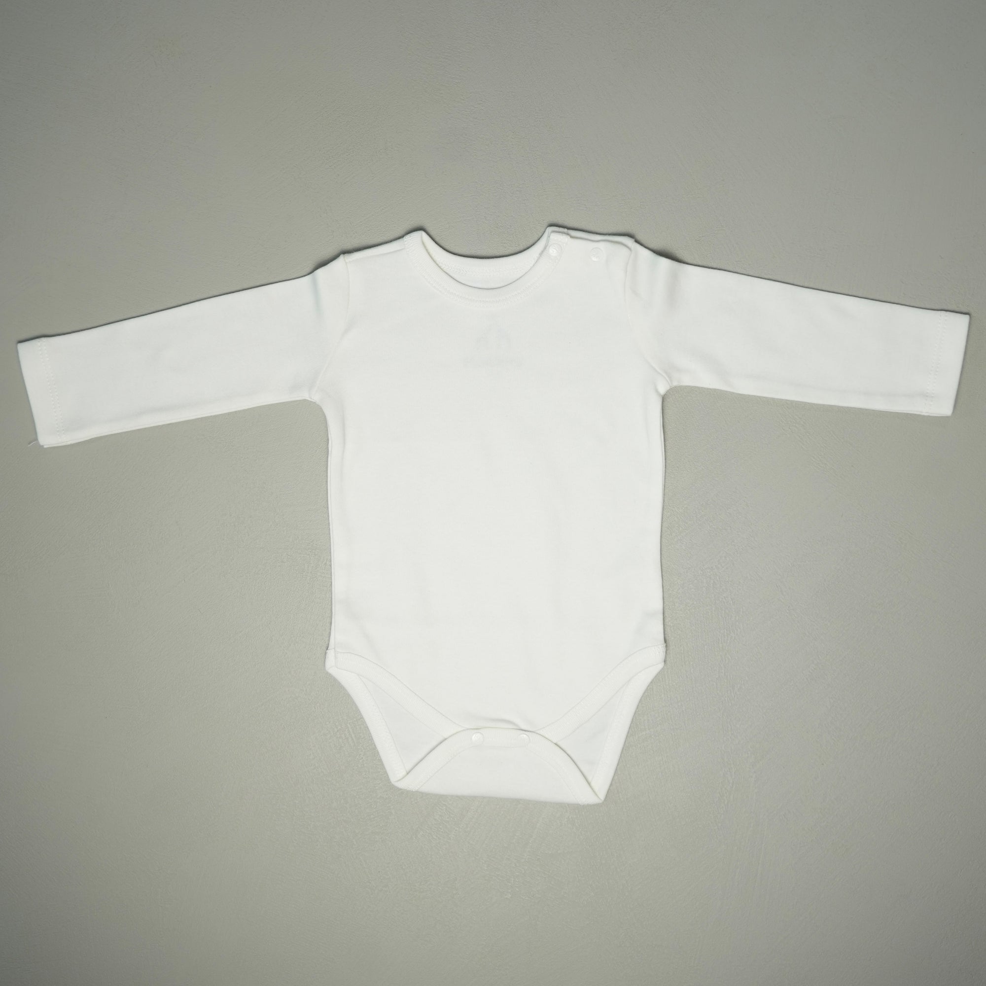 SALOPETTE IN COTONE VERDE CON BODY MANICA LUNGA