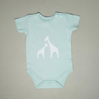 BODY MANICA CORTA AZZURRO