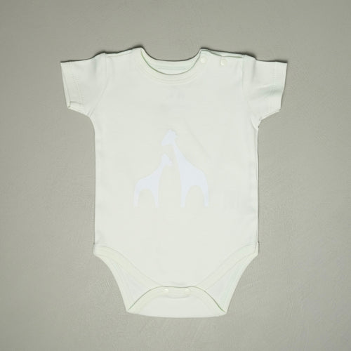 BODY MANICA CORTA VERDE ACQUA