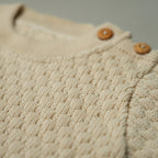 COMPLETINO NUVOLA IN MAGLIA BEIGE