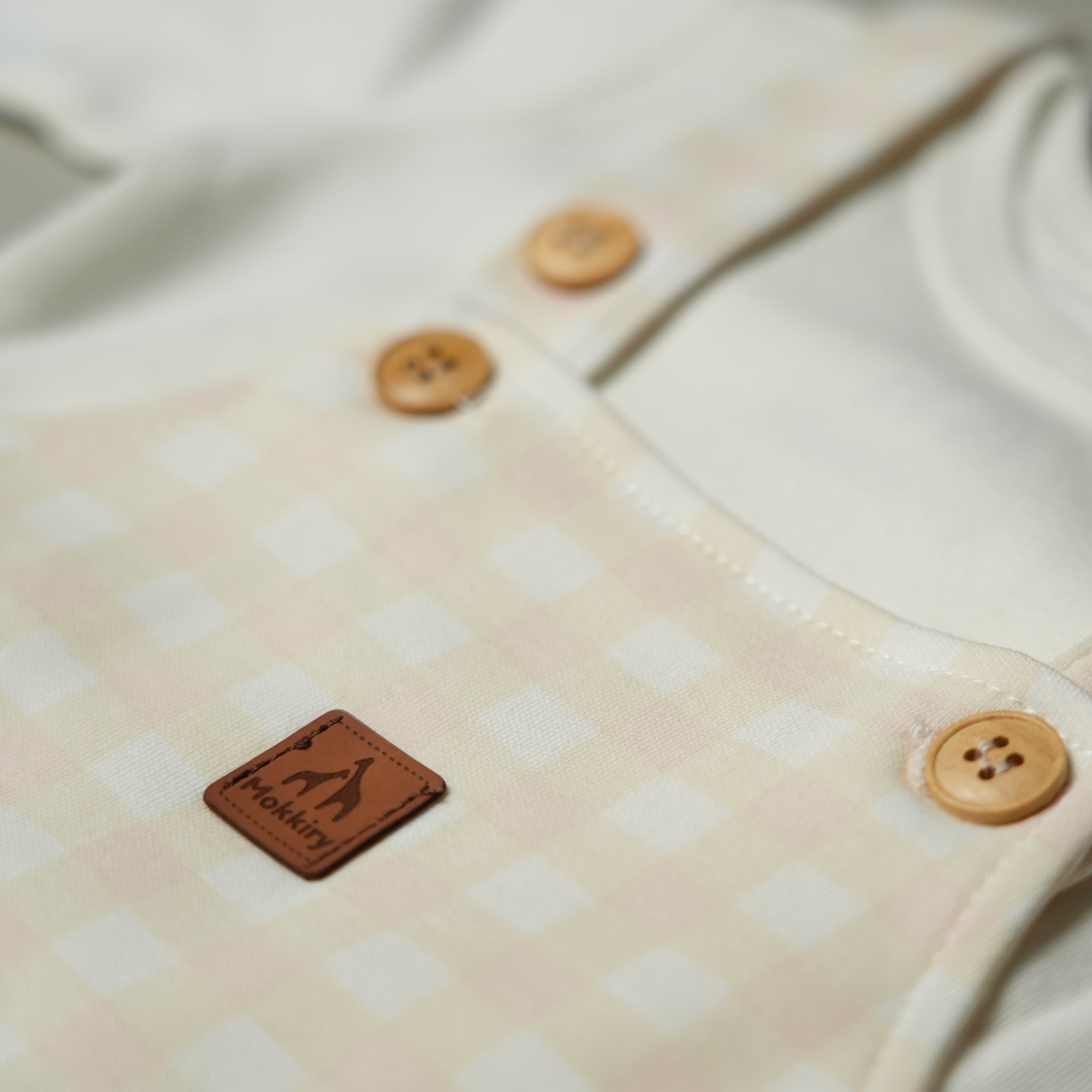 SALOPETTE IN COTONE MARSHMALLOW CON BODY MANICA LUNGA