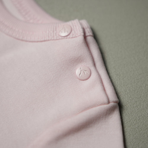 BODY MANICA CORTA ROSA