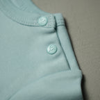 BODY MANICA CORTA AZZURRO