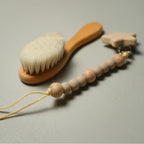 SET LEONCINO IN LEGNO E COTONE