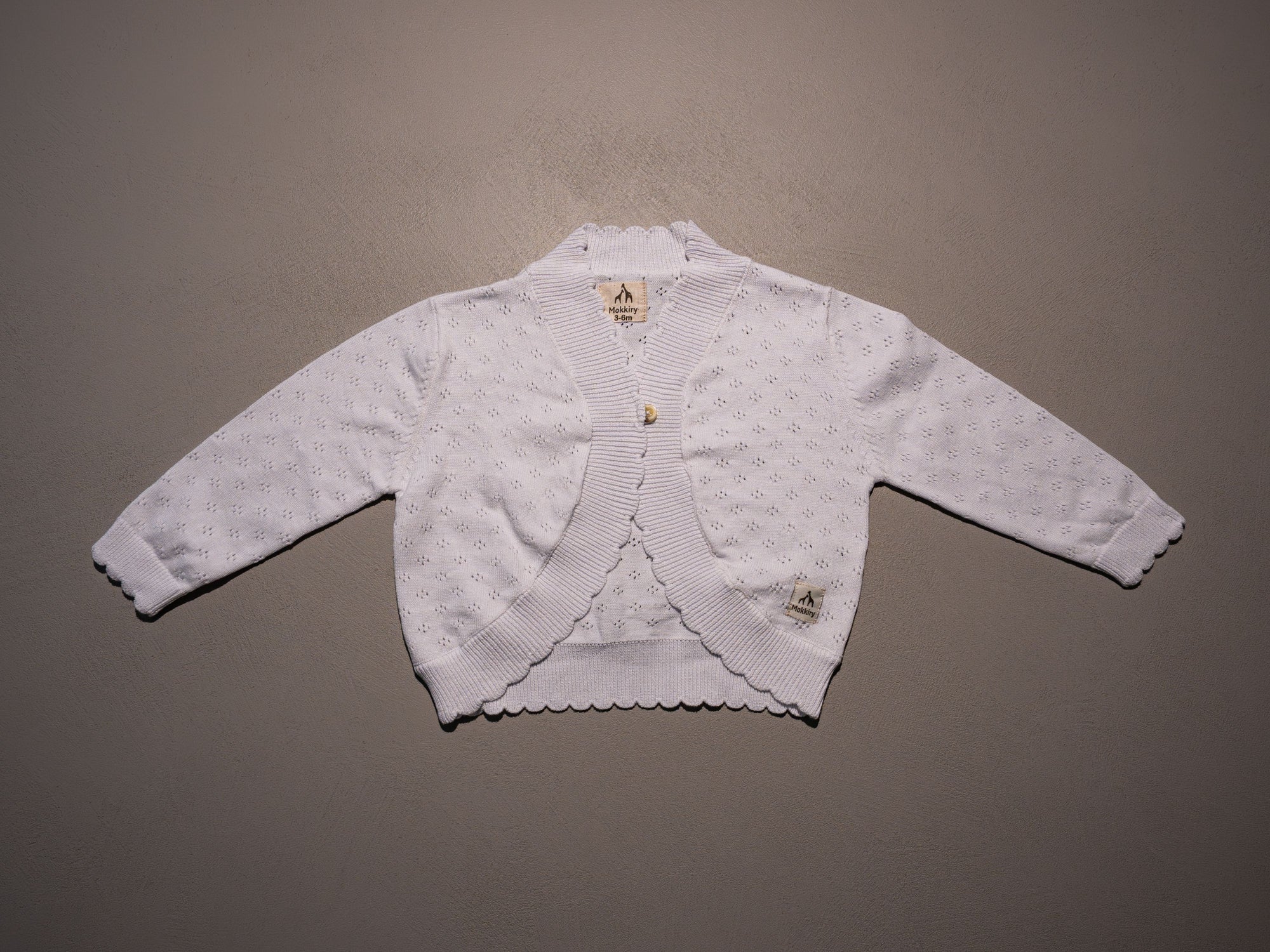 CARDIGAN COPRISPALLA BIANCO