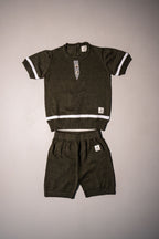 COMPLETO GIROTONDO VERDE MILITARE