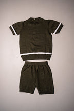 COMPLETO GIROTONDO VERDE MILITARE