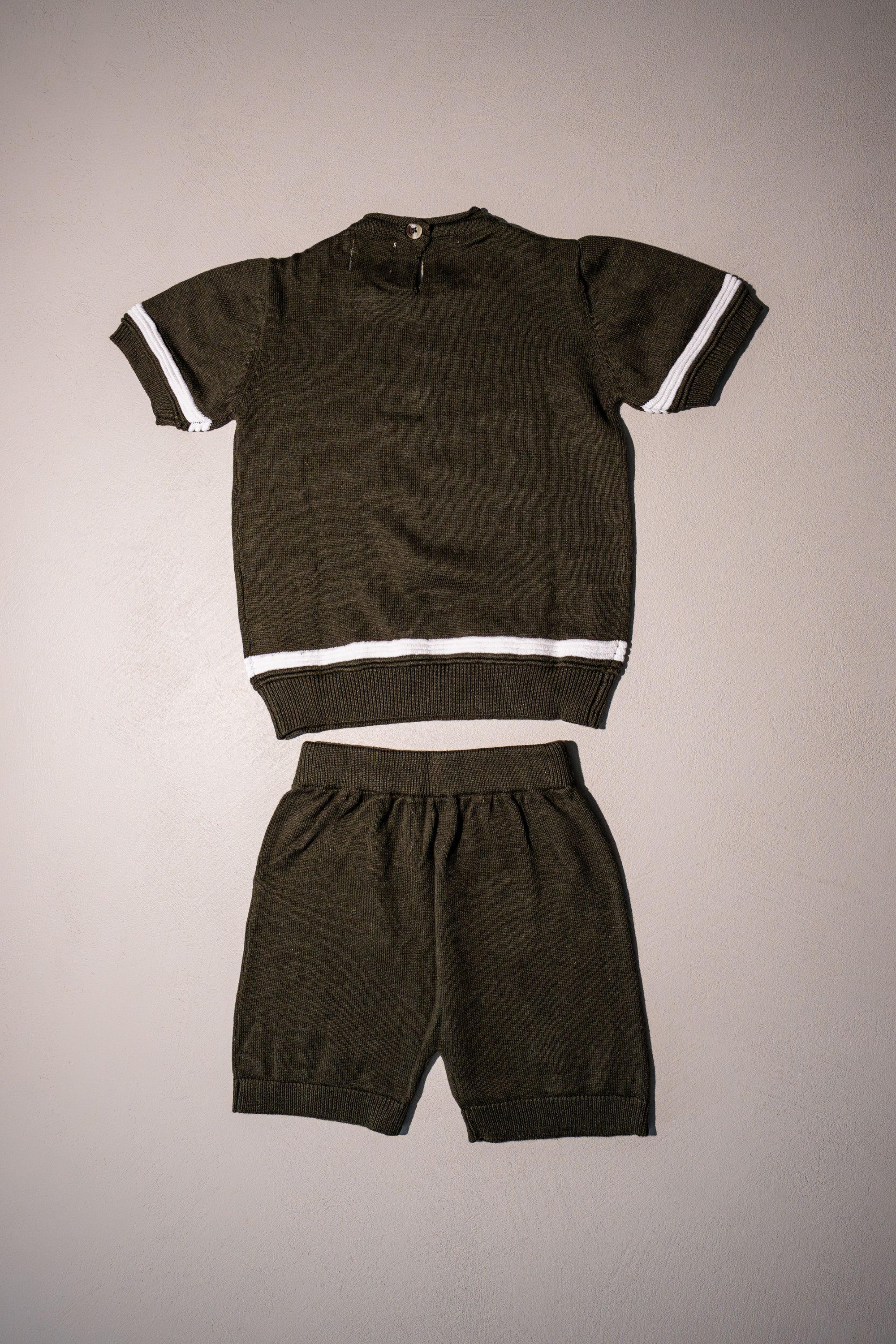 COMPLETO GIROTONDO VERDE MILITARE