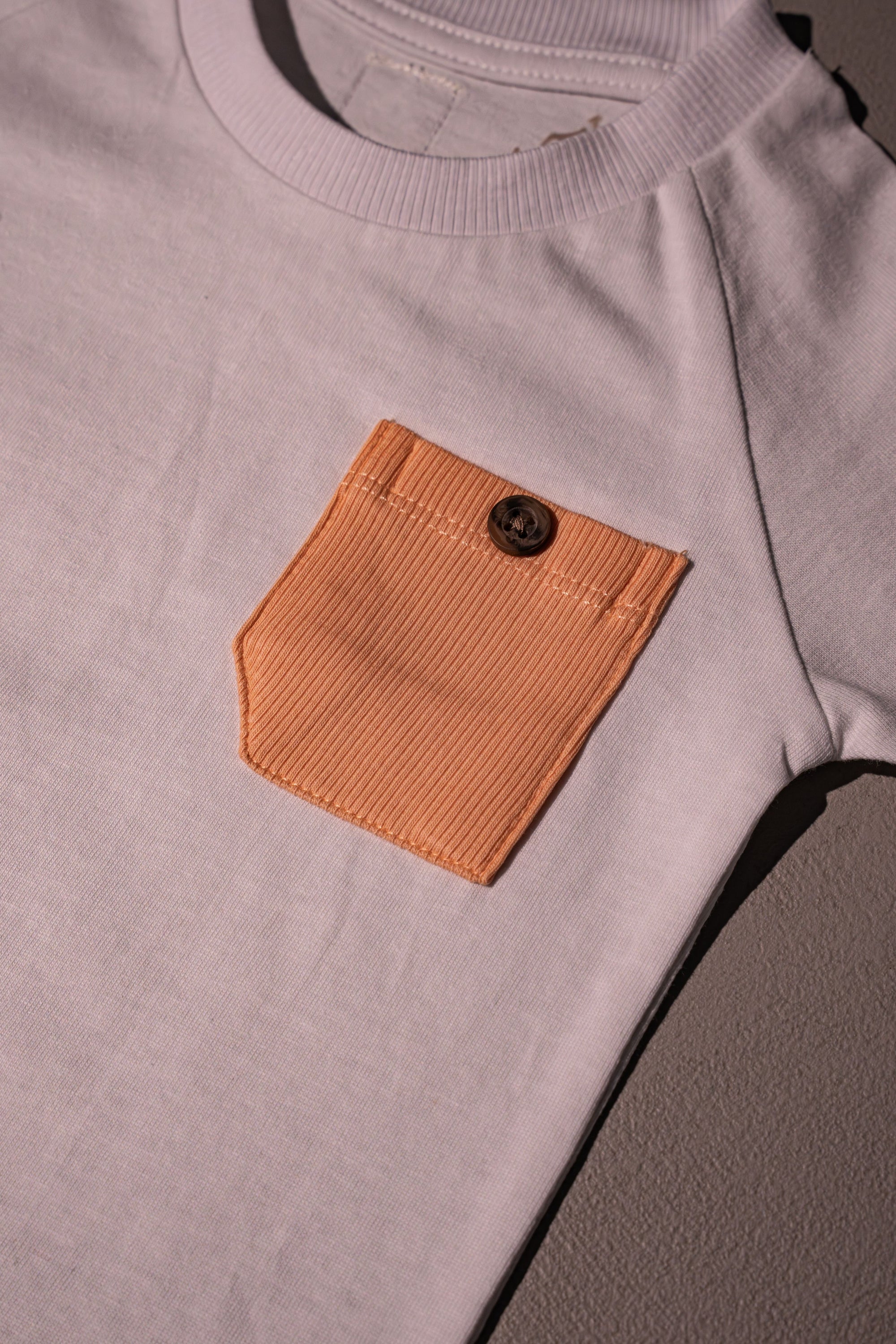 COMPLETO ELEGANTE ARANCIO PASTELLO