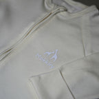 TUTINA CON ZIP MARSHMALLOW 100%COTONE BIOLOGICO